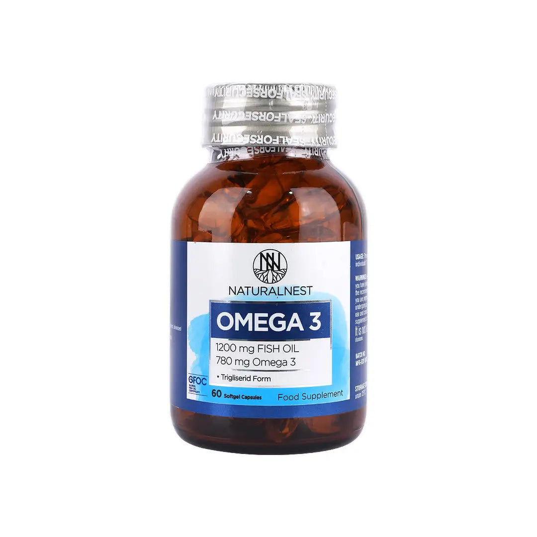 58503-Naturalnest Fish Oil 60 Softgels +0