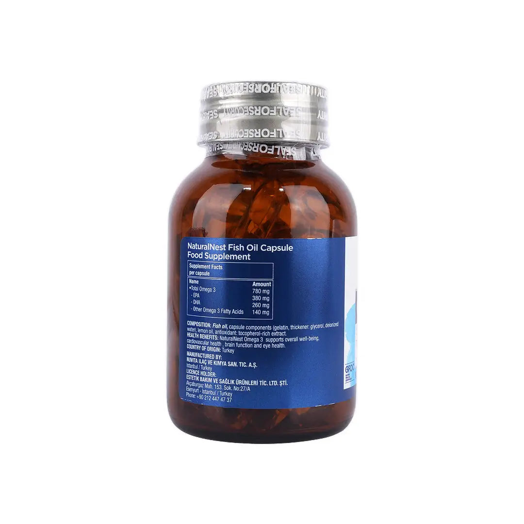 58503-Naturalnest Fish Oil 60 Softgels +2