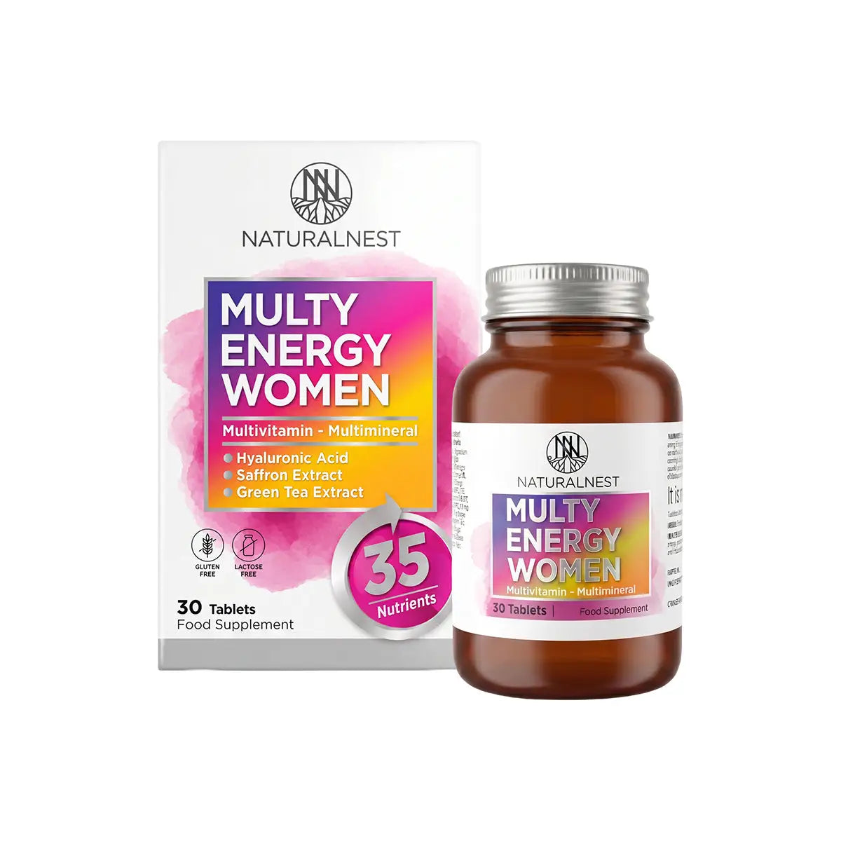 58504-Naturalnest Multi Energy Women 30  Tablets +1