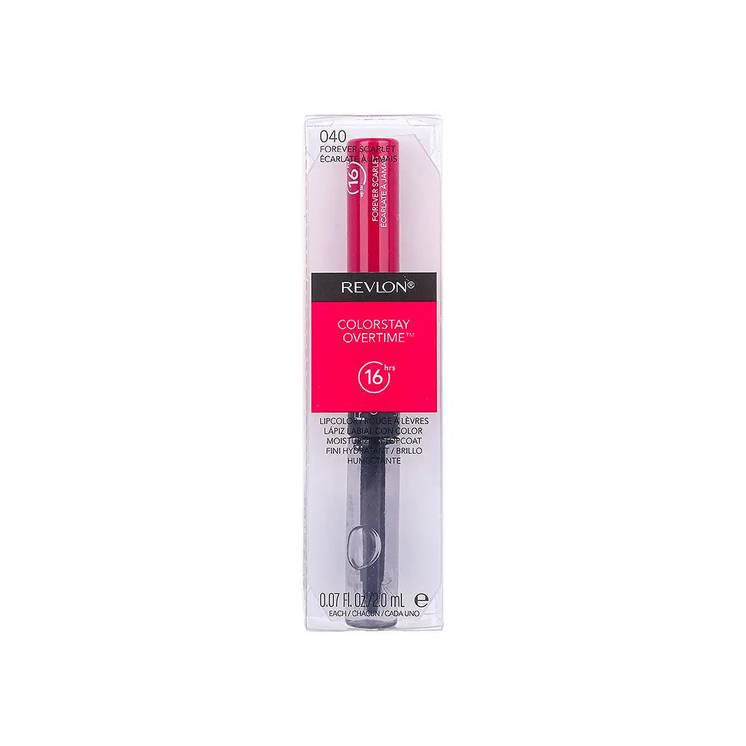 Revlon Colorstay Overtime Lip Color 16H- 040 Forever Scarlet