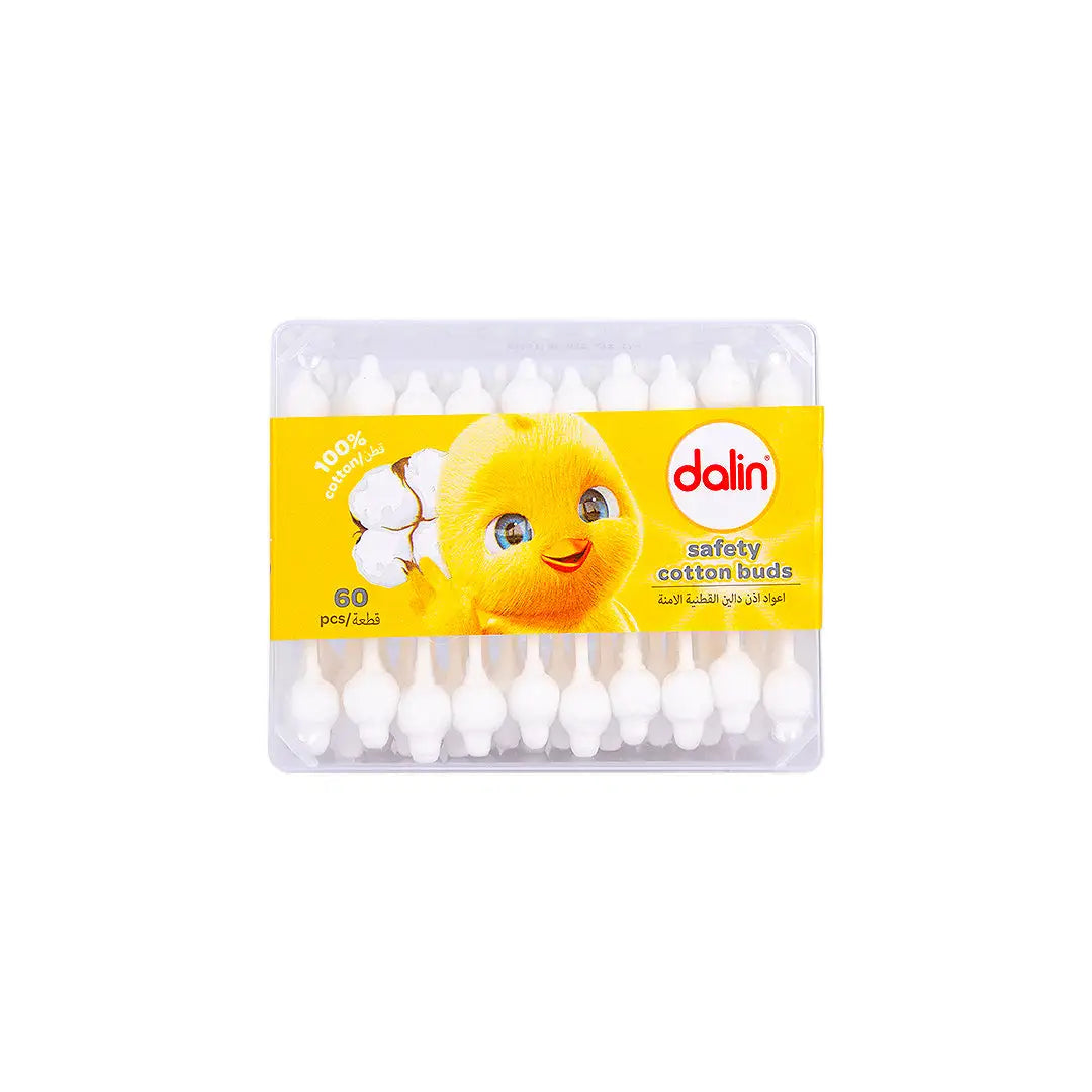 58544-Dalin Safety Cotton Buds 60 Pcs