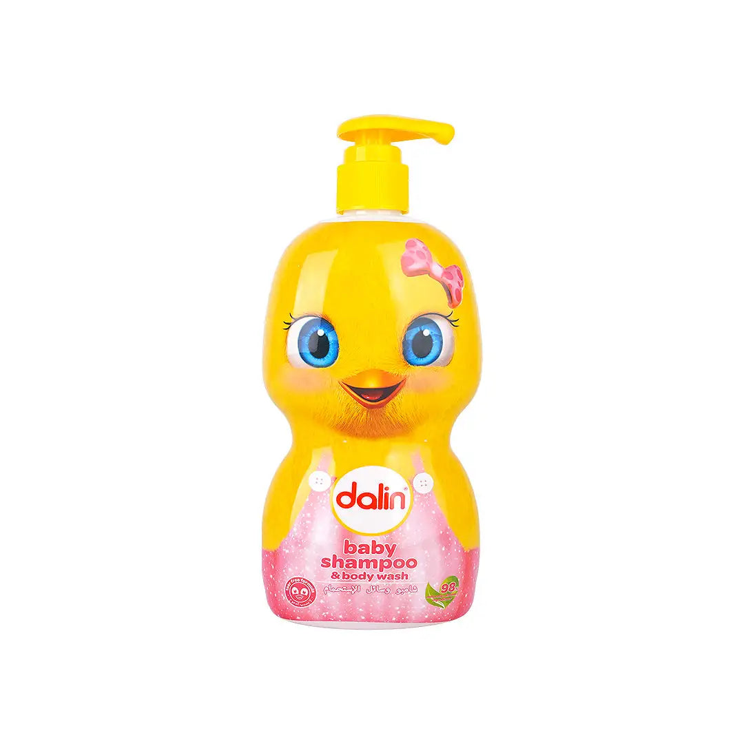 58555-Dalin Baby Shampoo & Body Wash 500mL (Chick Bottle)