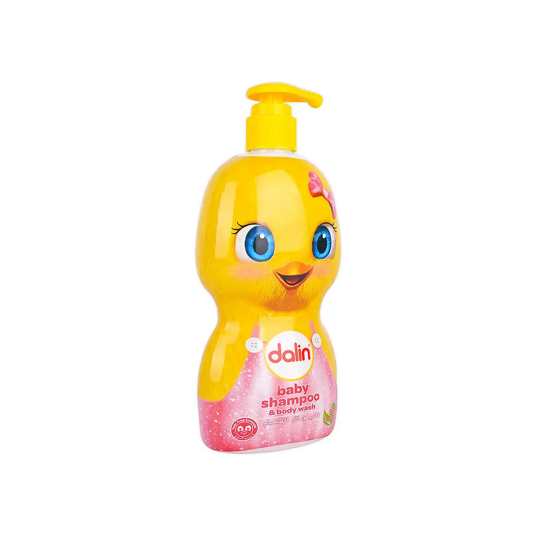 58555-Dalin Baby Shampoo & Body Wash 500mL (Chick Bottle) +1