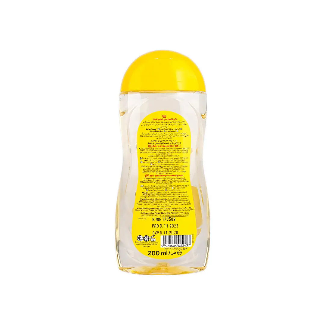 58556-Dalin Baby Shampoo & Body Wash 200mL +2