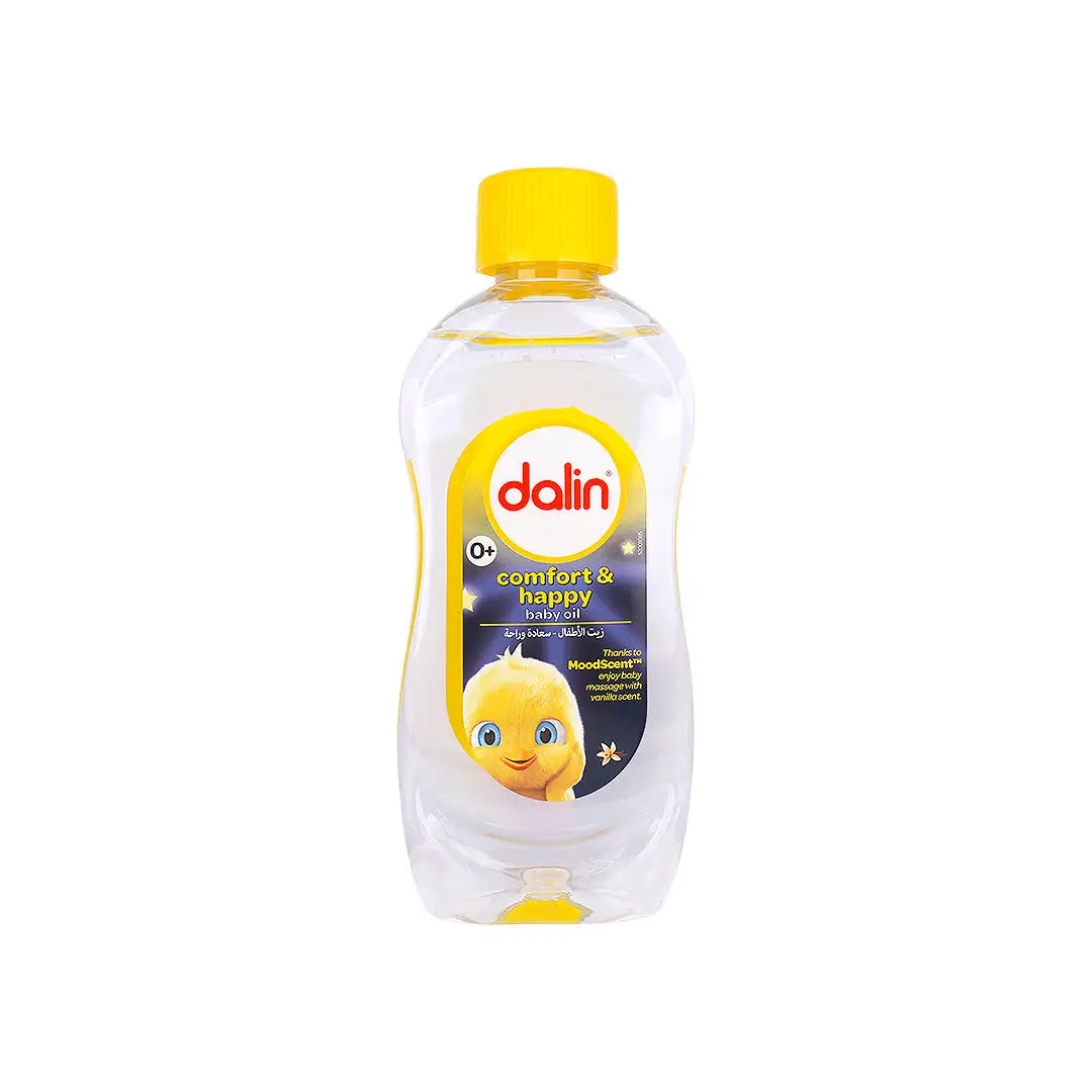 58561-Dalin Comfort & Happy Baby Oil 200mL +1