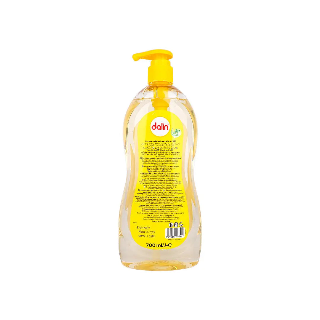 58565-Dalin Comfort And Happy Baby Shampoo & Body Wash 700mL +2
