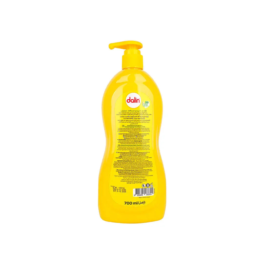 58566-Dalin Moisture And Protect Baby Shampoo & Body Wash 700mL +2