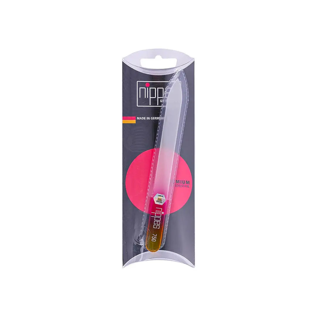 58572-Nippes Glass Nail File 14cm-750E 