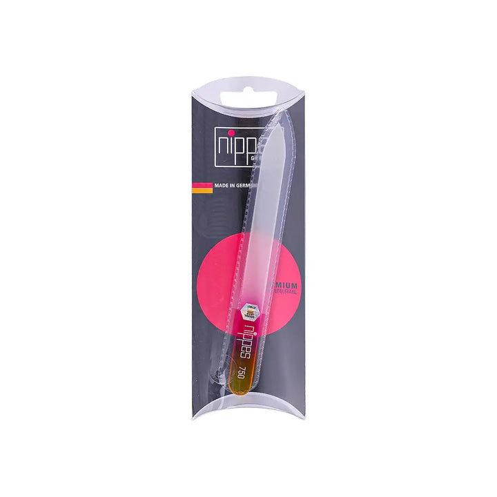 58572-Nippes Glass Nail File 14cm-750E 