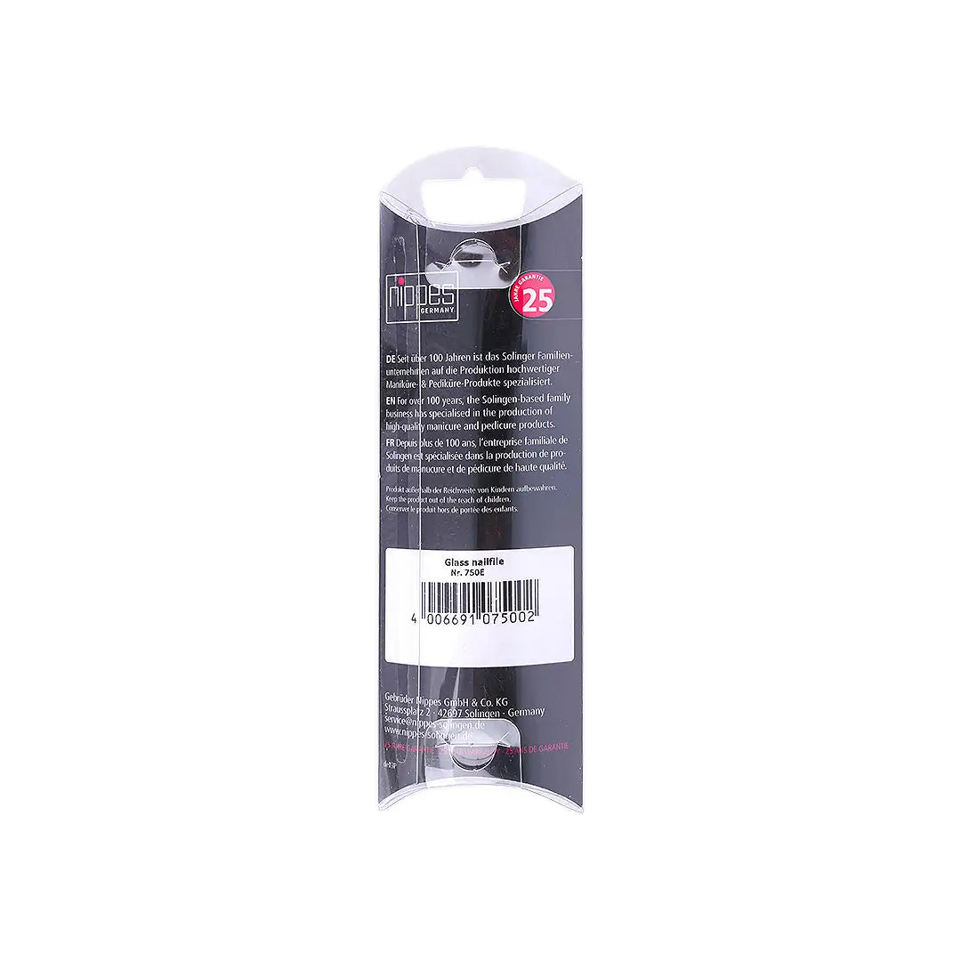 58572-Nippes Glass Nail File 14cm-750E +5