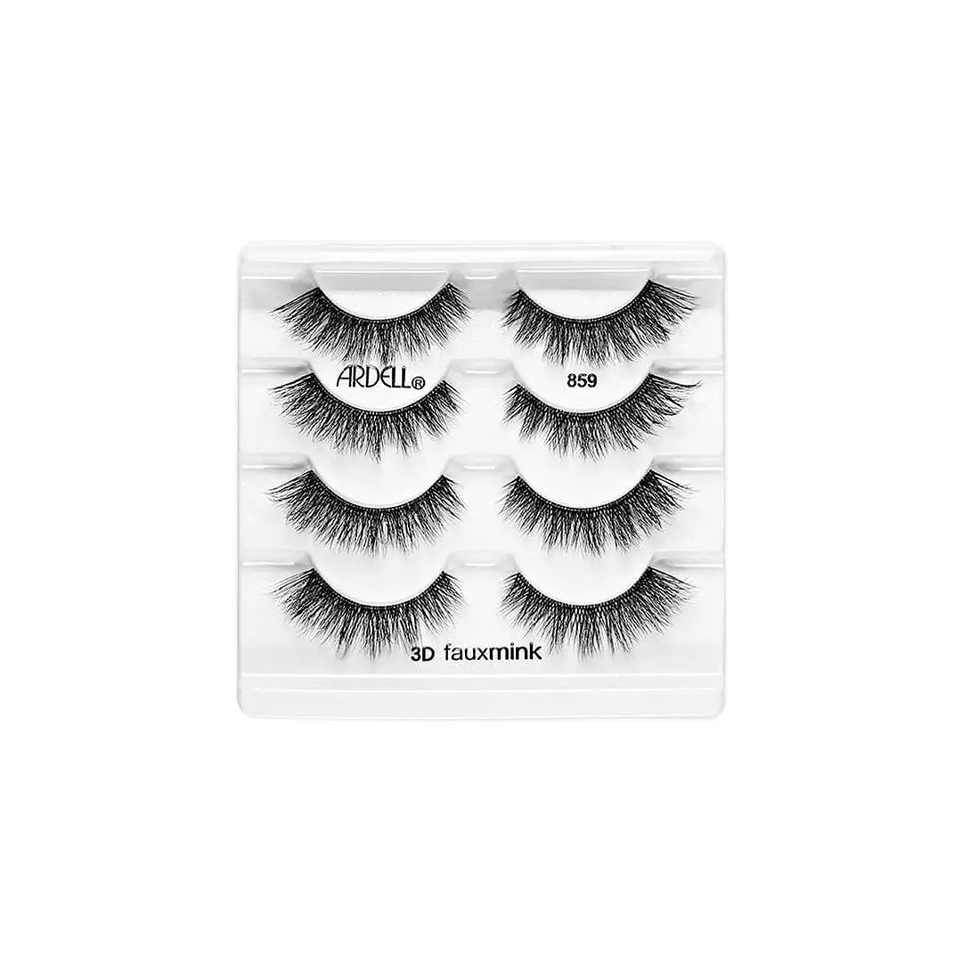58615-Ardell 3D Fauxmink Lashes 859 4 Pack +1