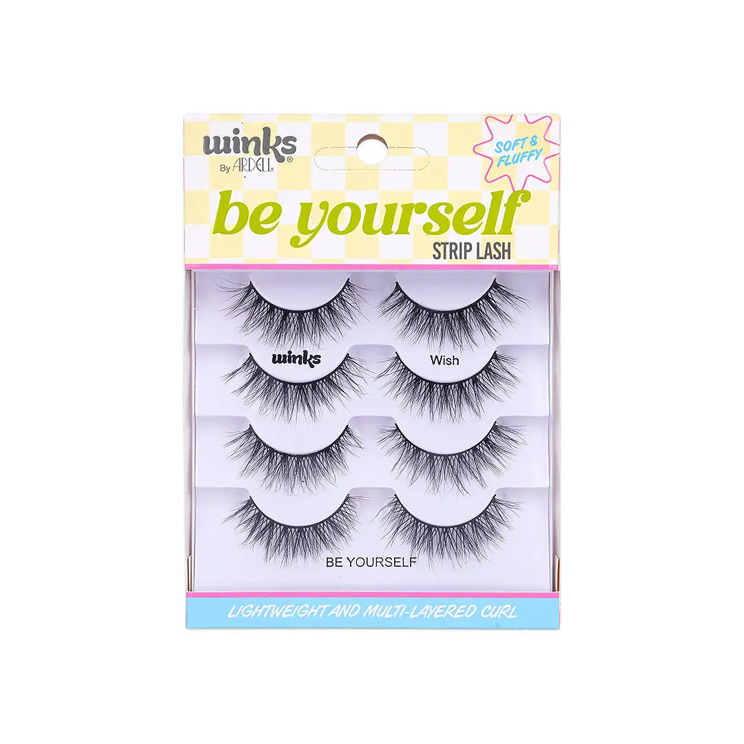 58616-Ardell Winks Be Yourself Strip Lashes 4 Pack - Wish 