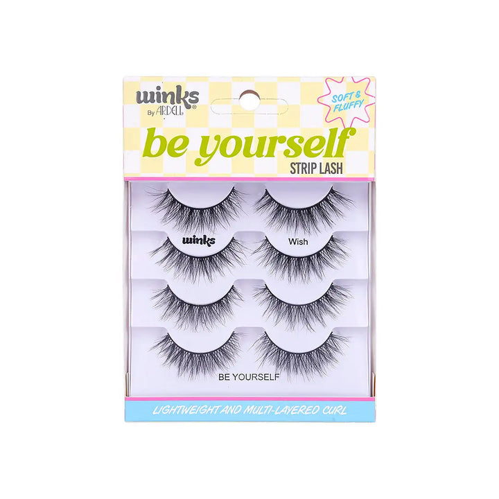 58616-Ardell Winks Be Yourself Strip Lashes 4 Pack - Wish 