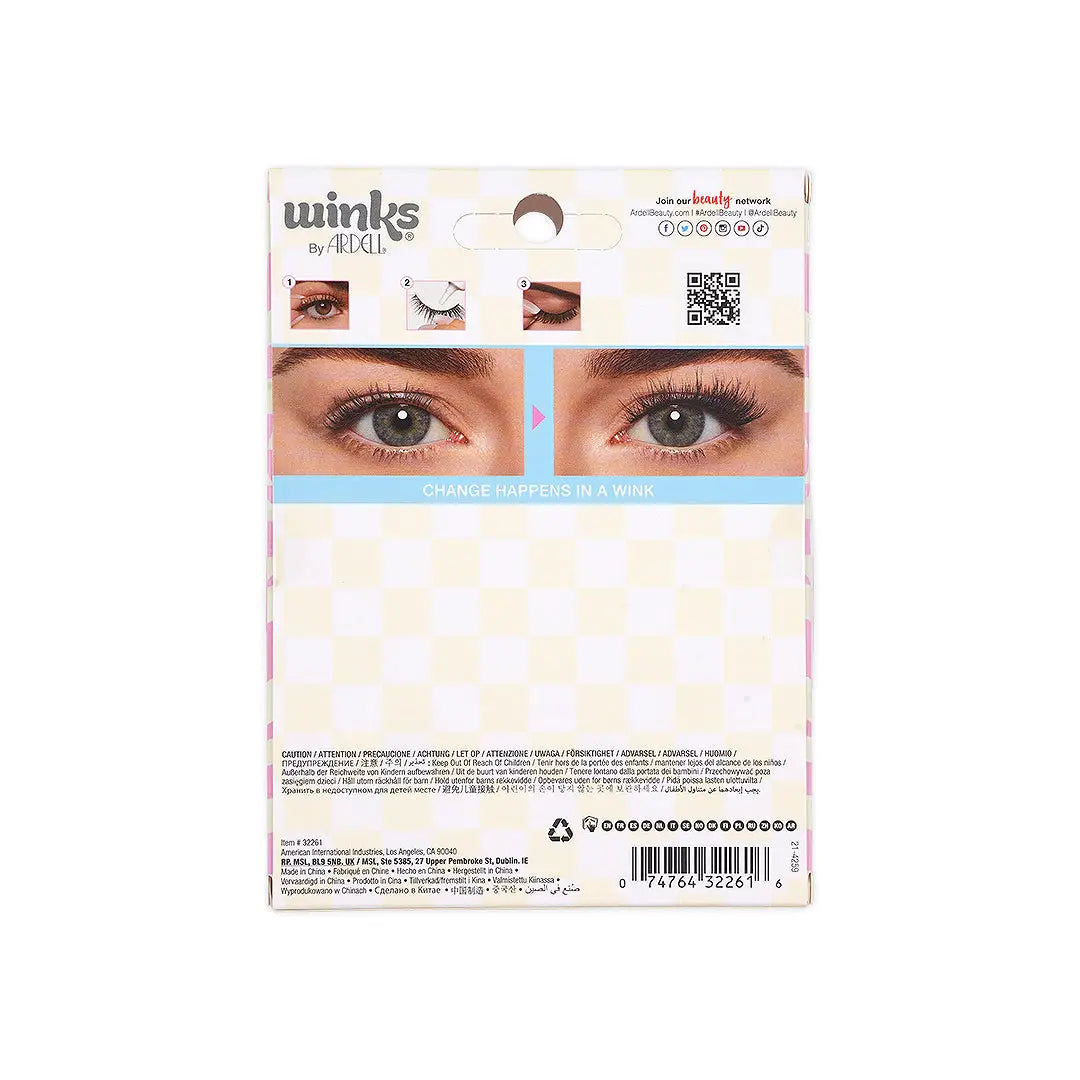 58616-Ardell Winks Be Yourself Strip Lashes 4 Pack - Wish +2