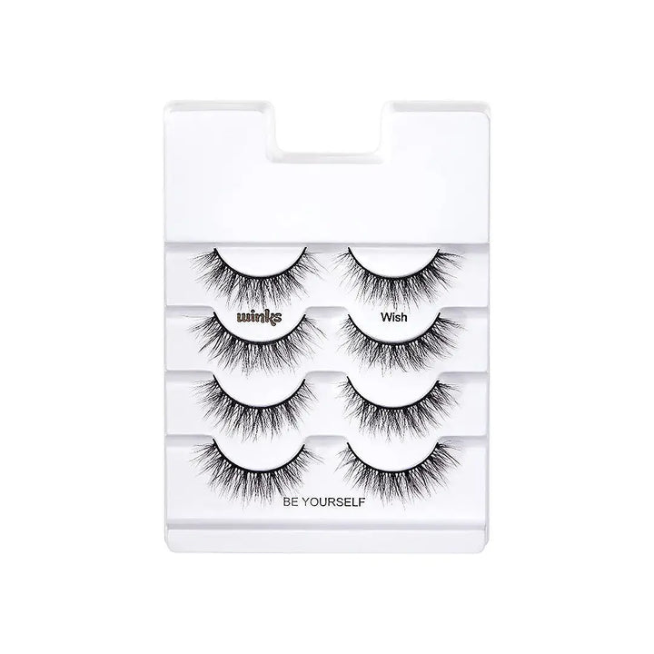 58616-Ardell Winks Be Yourself Strip Lashes 4 Pack - Wish +1