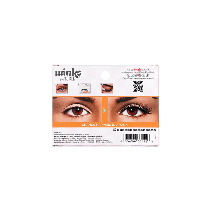58622-Ardell Winks Half &amp; Half Pre-Cut Lashes-Deja Vu +2