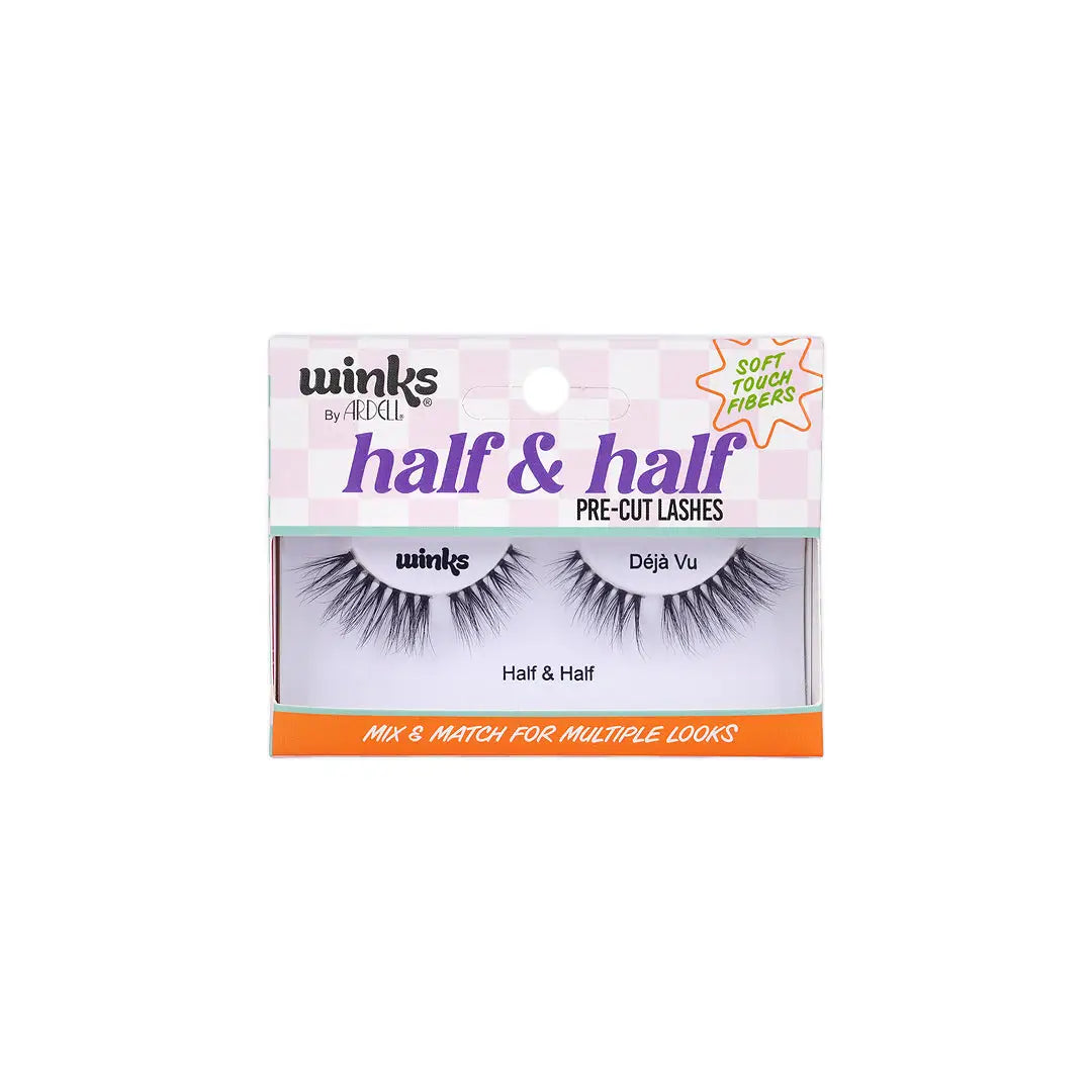58622-Ardell Winks Half & Half Pre-Cut Lashes-Deja Vu 