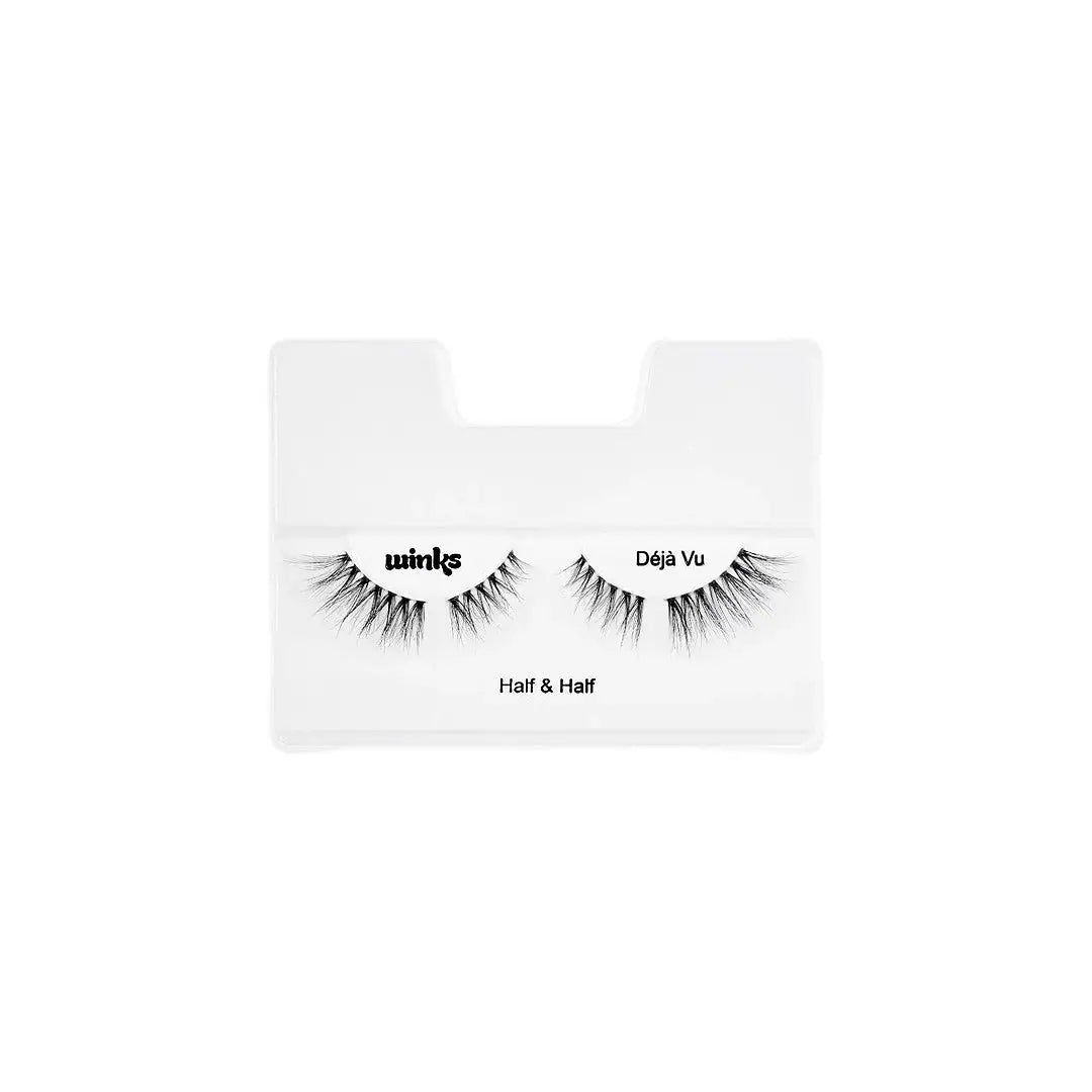 58622-Ardell Winks Half & Half Pre-Cut Lashes-Deja Vu +1