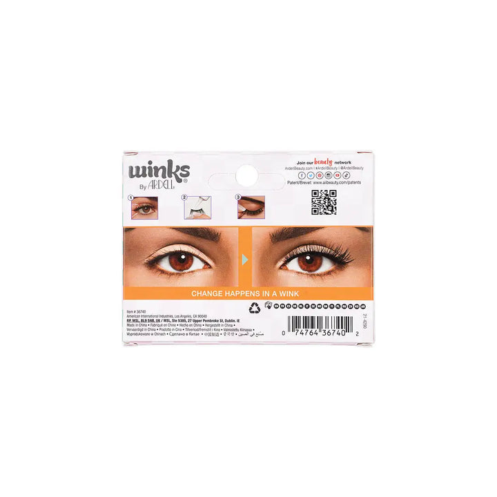 58623-Ardell Winks Half &amp; Half Pre-Cut Lashes-Dream +2