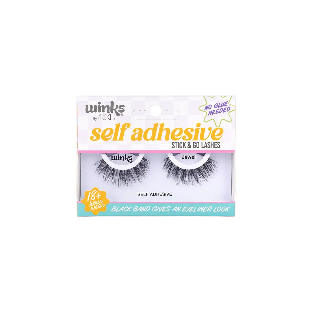 58624-Ardell Winks Self Adhesive Stick & Go Lashes-Jewel 