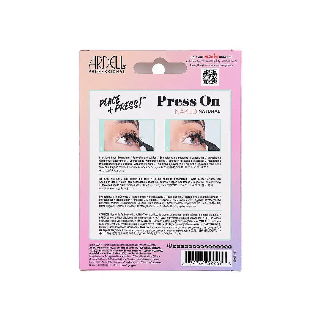 58627-Ardell Naked Press On Underlash Extensions 30 Natural +2