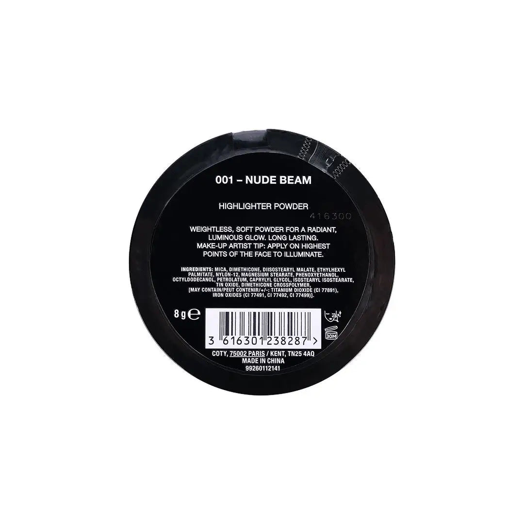 58664-Max Factor Facefinity Highlighter Powder 001 - Nude Beam +1