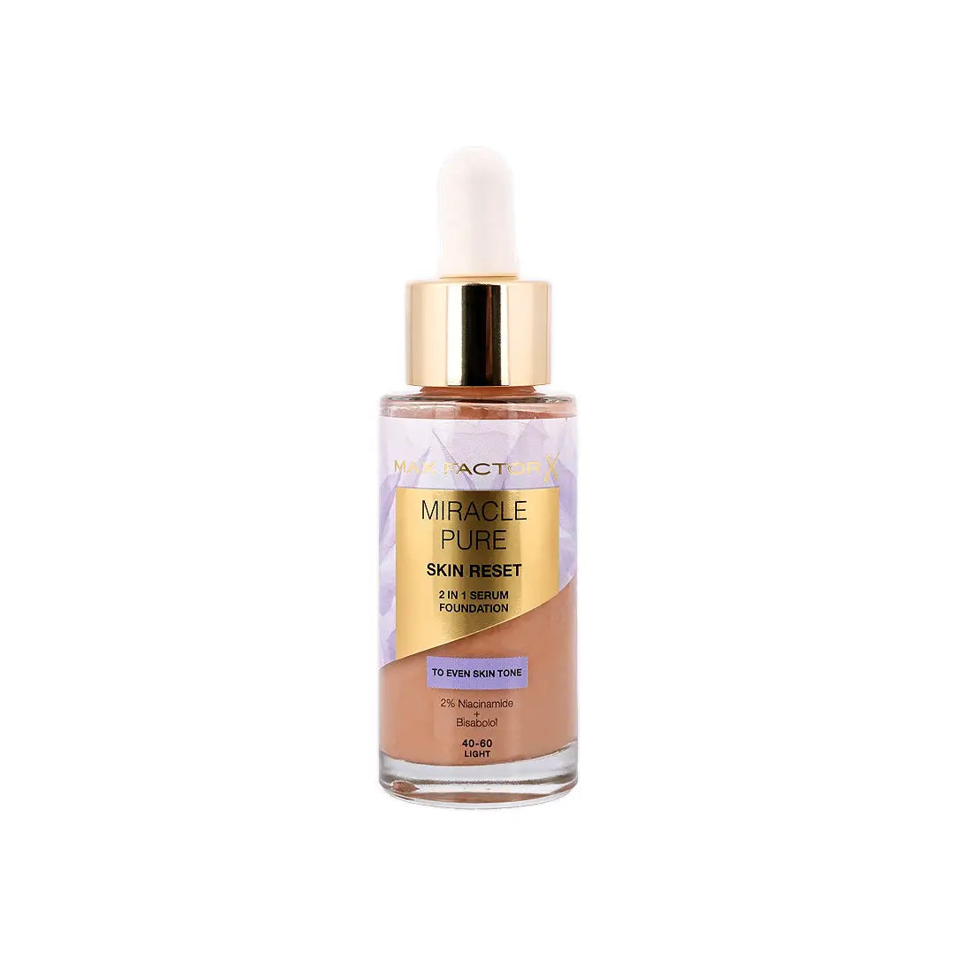 Max Factor Miracle Pure Foundation Serum 30mL-Light