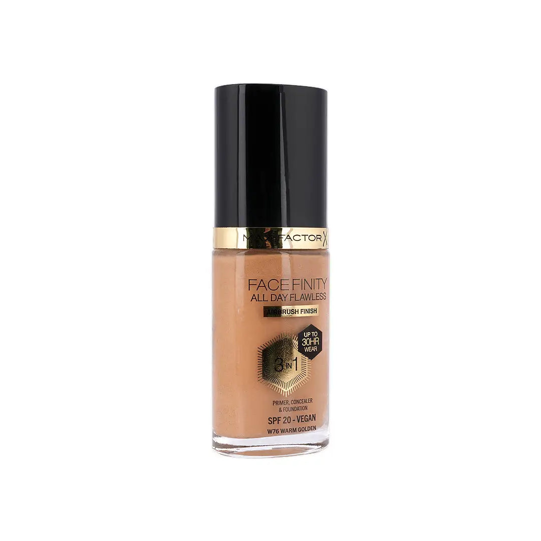 58672-Max Factor Facefinity A.D Flawless 3in1 30ml-W76 Warm Almond +1