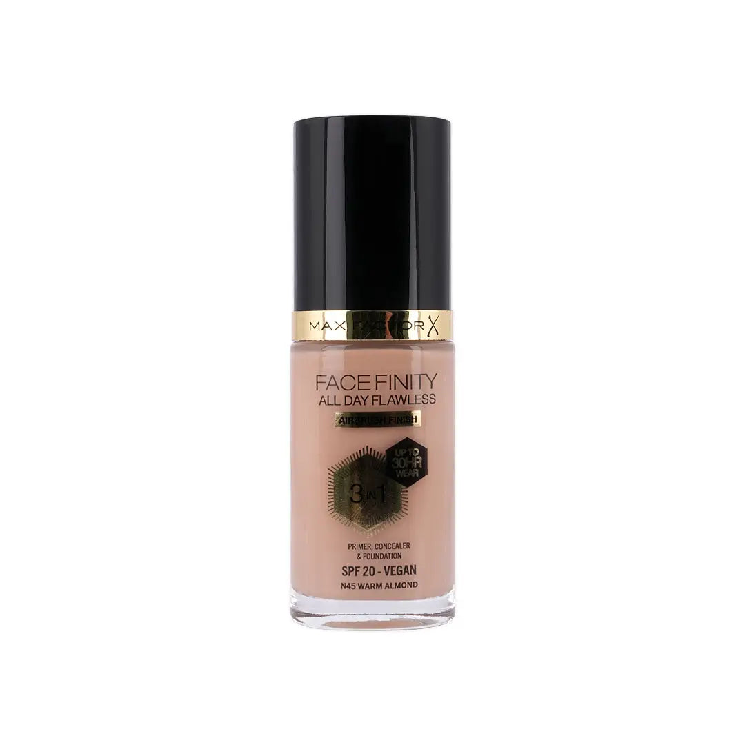 58673-Max Factor Facefinity A.D Flawless 3in1 30ml-N45 Warm Almond