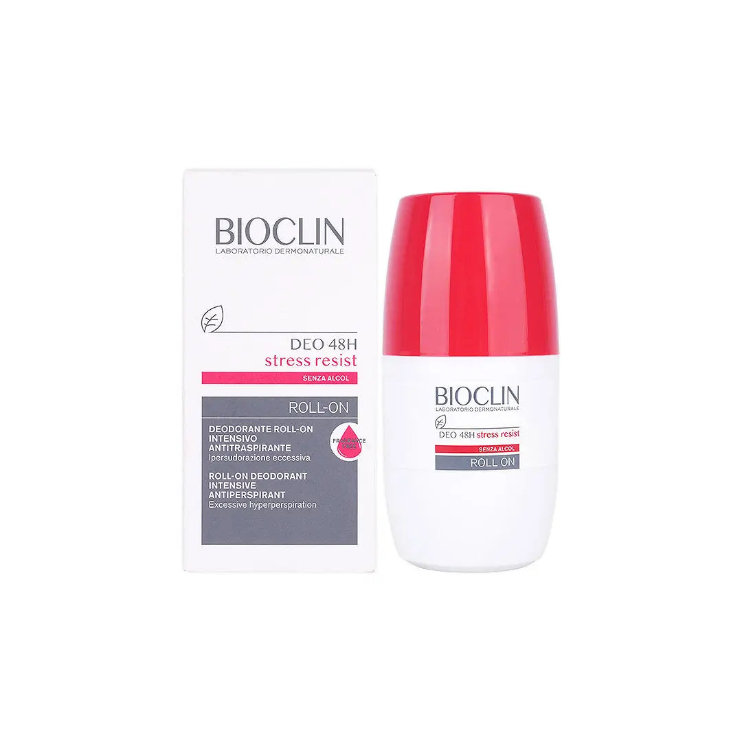 58728-Bioclin Deo 48h Stress Resist Roll On 50mL +3