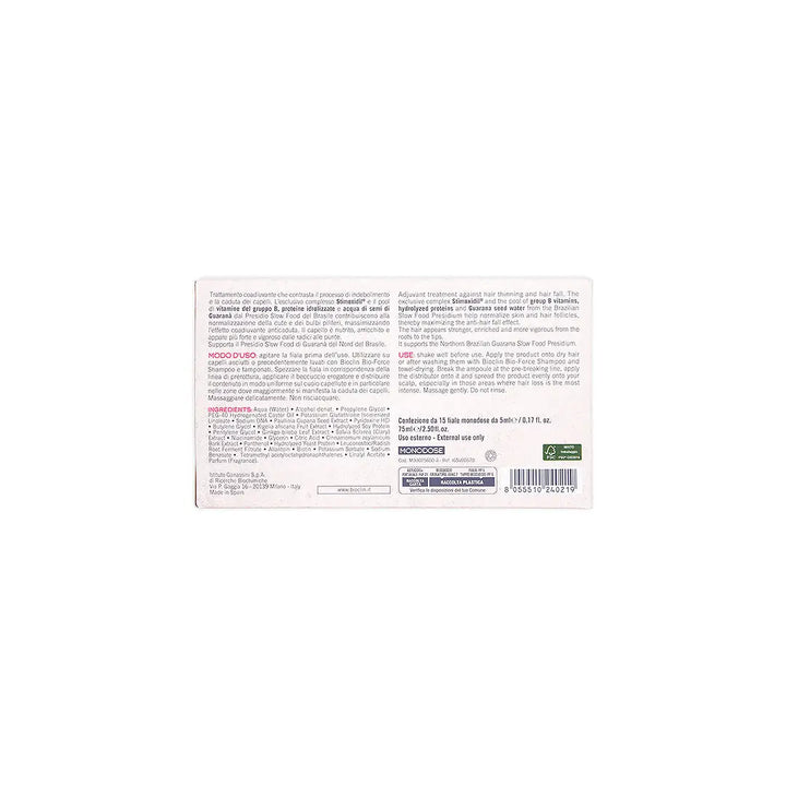 58729-Bioclin Bio-Force Anti Loss Adjuvants Ampoules 15X5mL +6