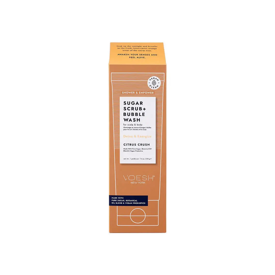 58732-Voesh Sugar Scrub + Bubble Wash 210g - Citrus Crush +4
