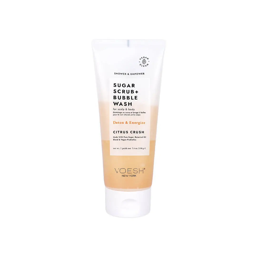 58732-Voesh Sugar Scrub + Bubble Wash 210g - Citrus Crush +2