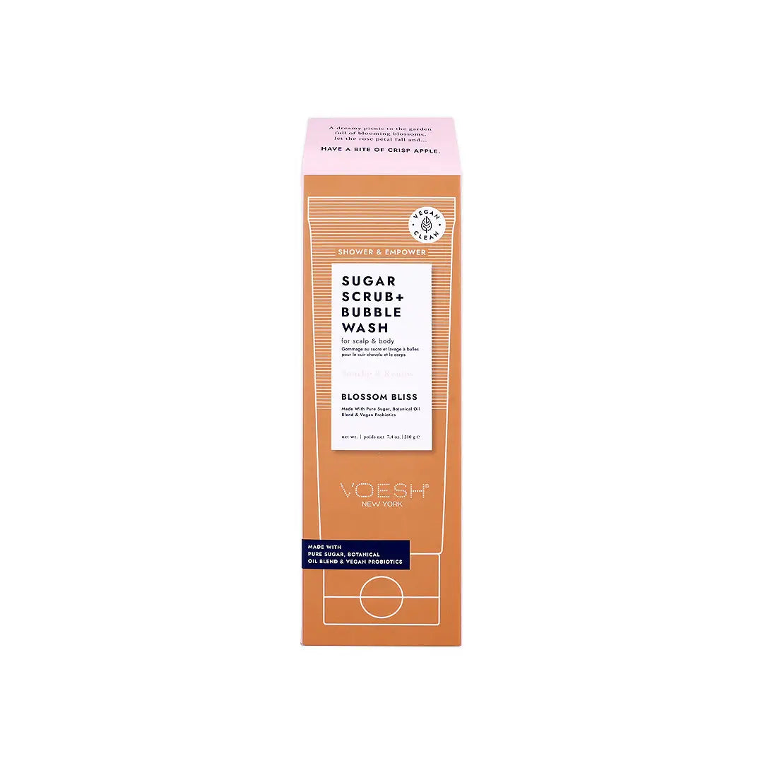 58733-Voesh Sugar Scrub + Bubble Wash 210g – Blossom Bliss +4