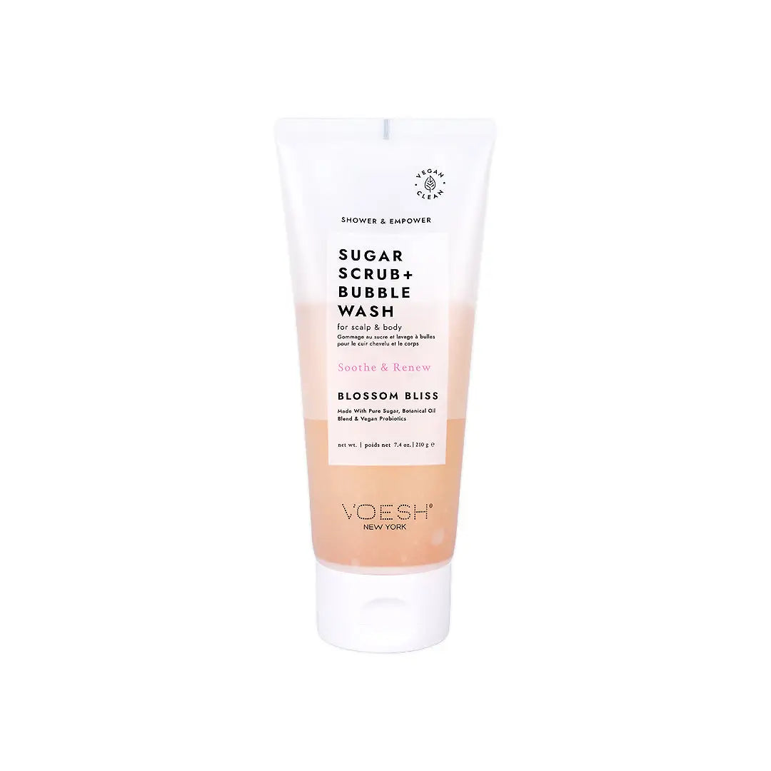 58733-Voesh Sugar Scrub + Bubble Wash 210g – Blossom Bliss +2