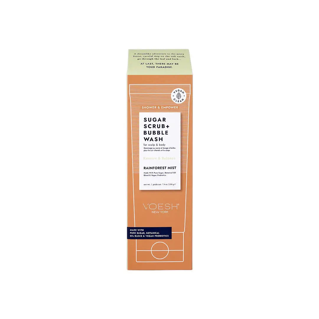 58734-Voesh Sugar Scrub + Bubble Wash 210g – Rainforest Mist +4