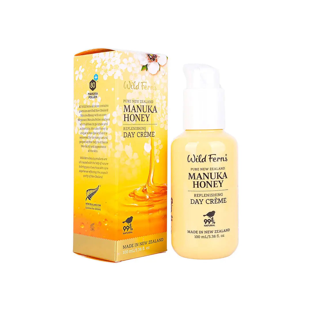 58739-Wild Ferns Manuka Honey Day Cream 100mL +1