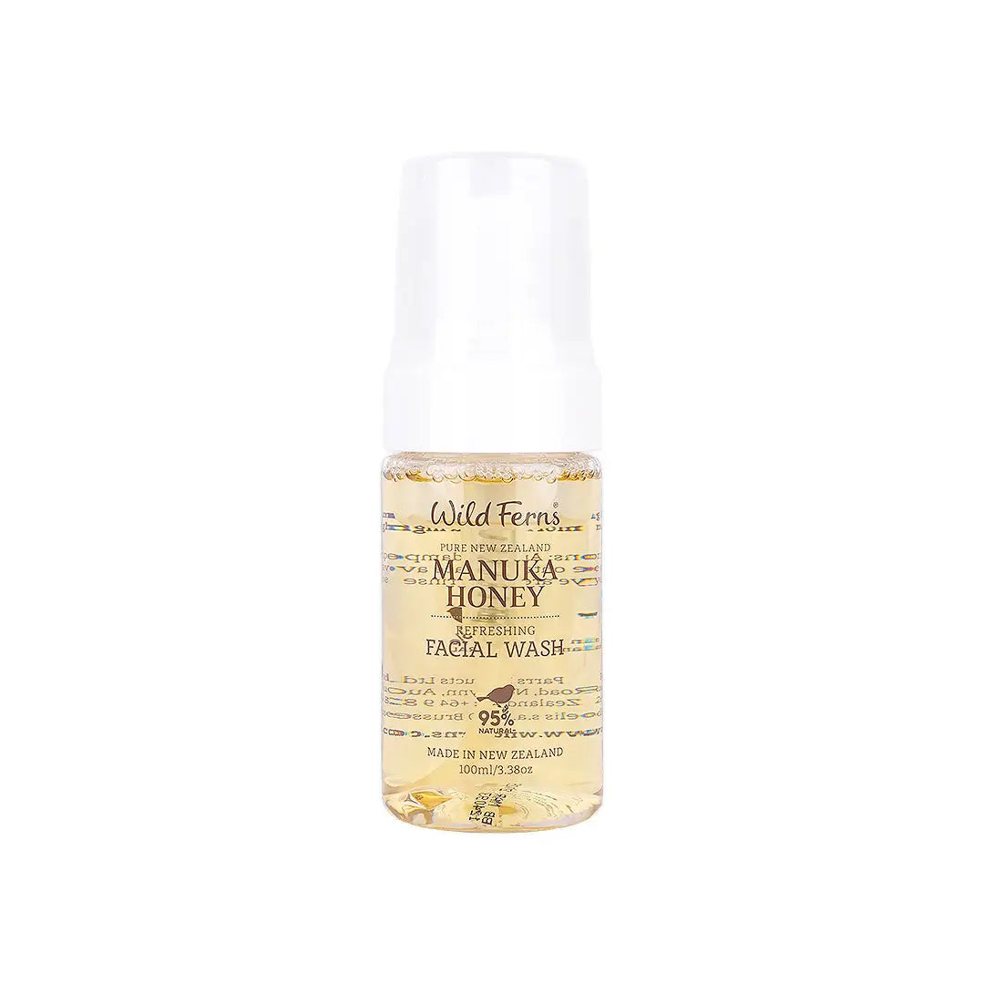 58740-Wild Ferns Manuka Honey Facial Wash 100mL +2