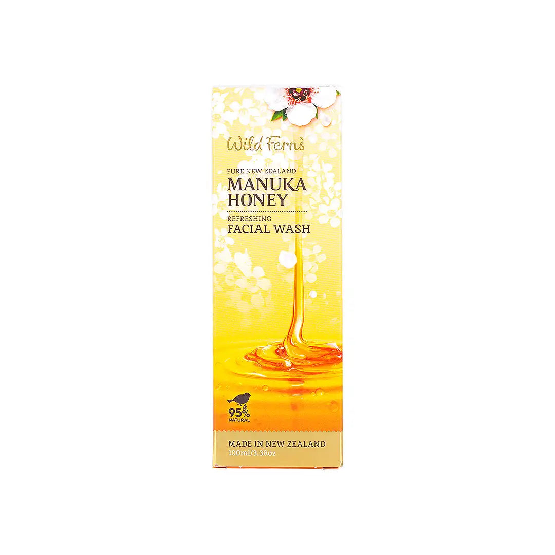 58740-Wild Ferns Manuka Honey Facial Wash 100mL +4