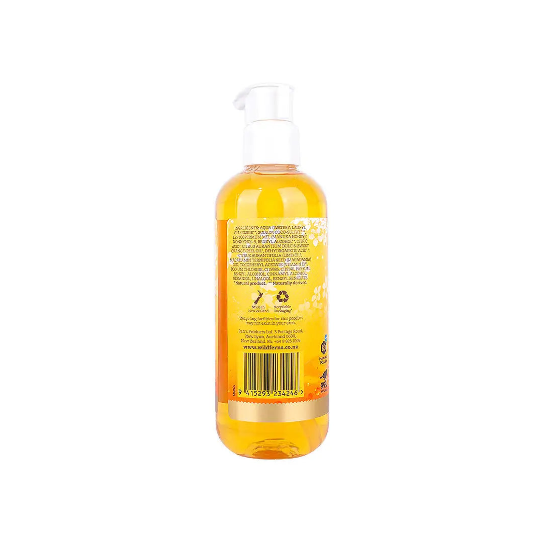 58741-Wild Ferns Manuka Honey Shower Gel 230mL +3