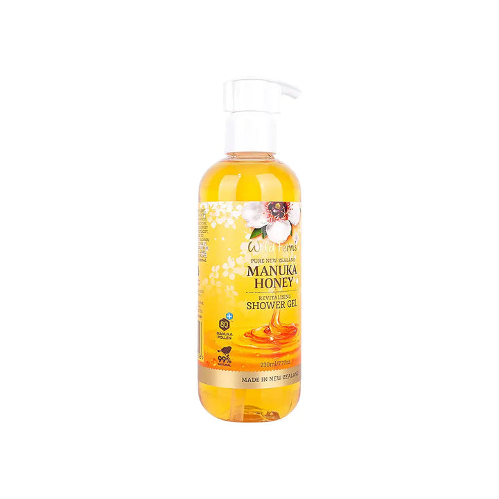 58741-Wild Ferns Manuka Honey Shower Gel 230mL +1