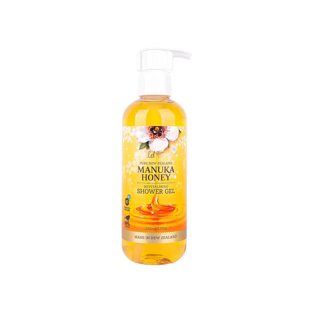 58741-Wild Ferns Manuka Honey Shower Gel 230mL 