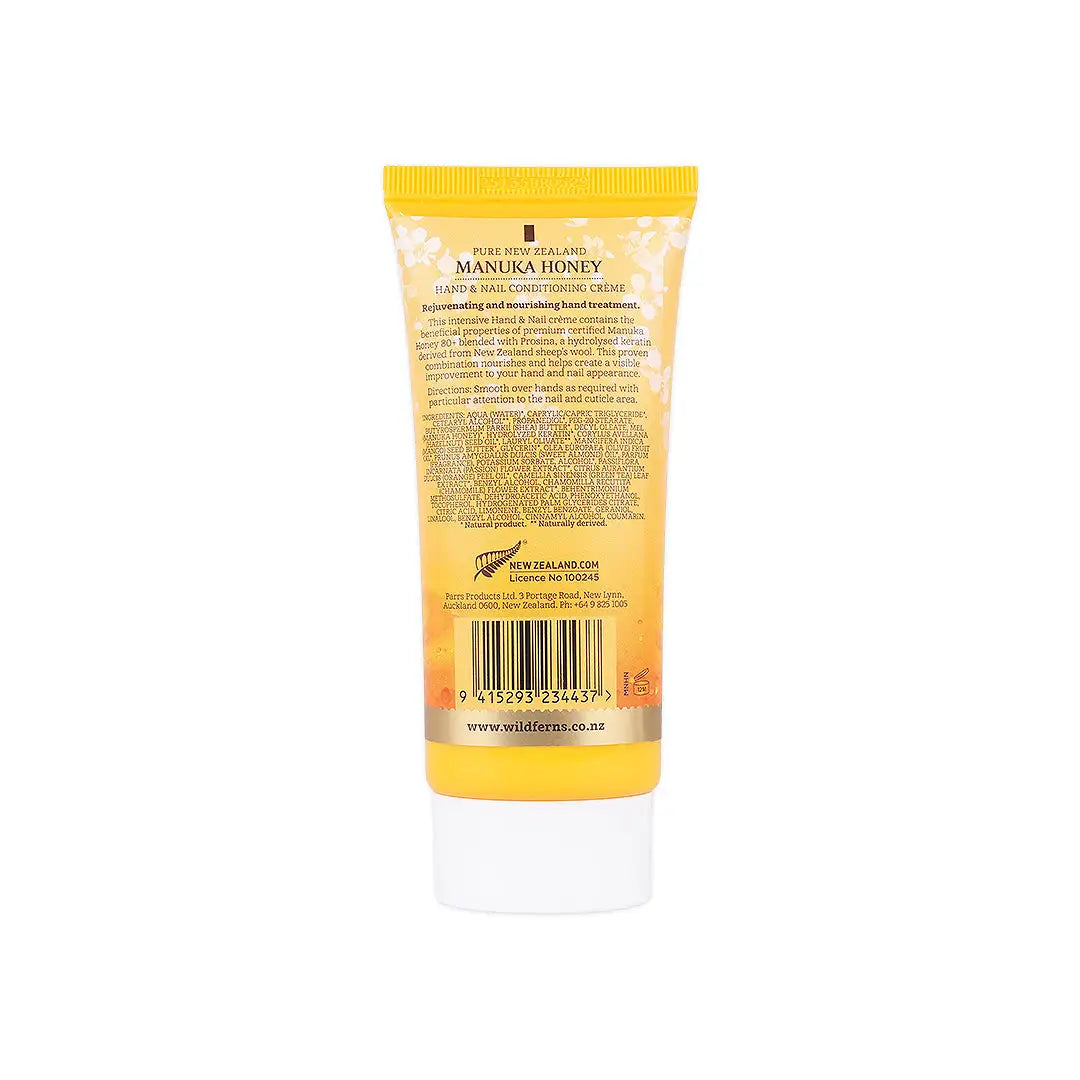58742-Wild Ferns Manuka Honey Hand & Nail Cream 85mL +2