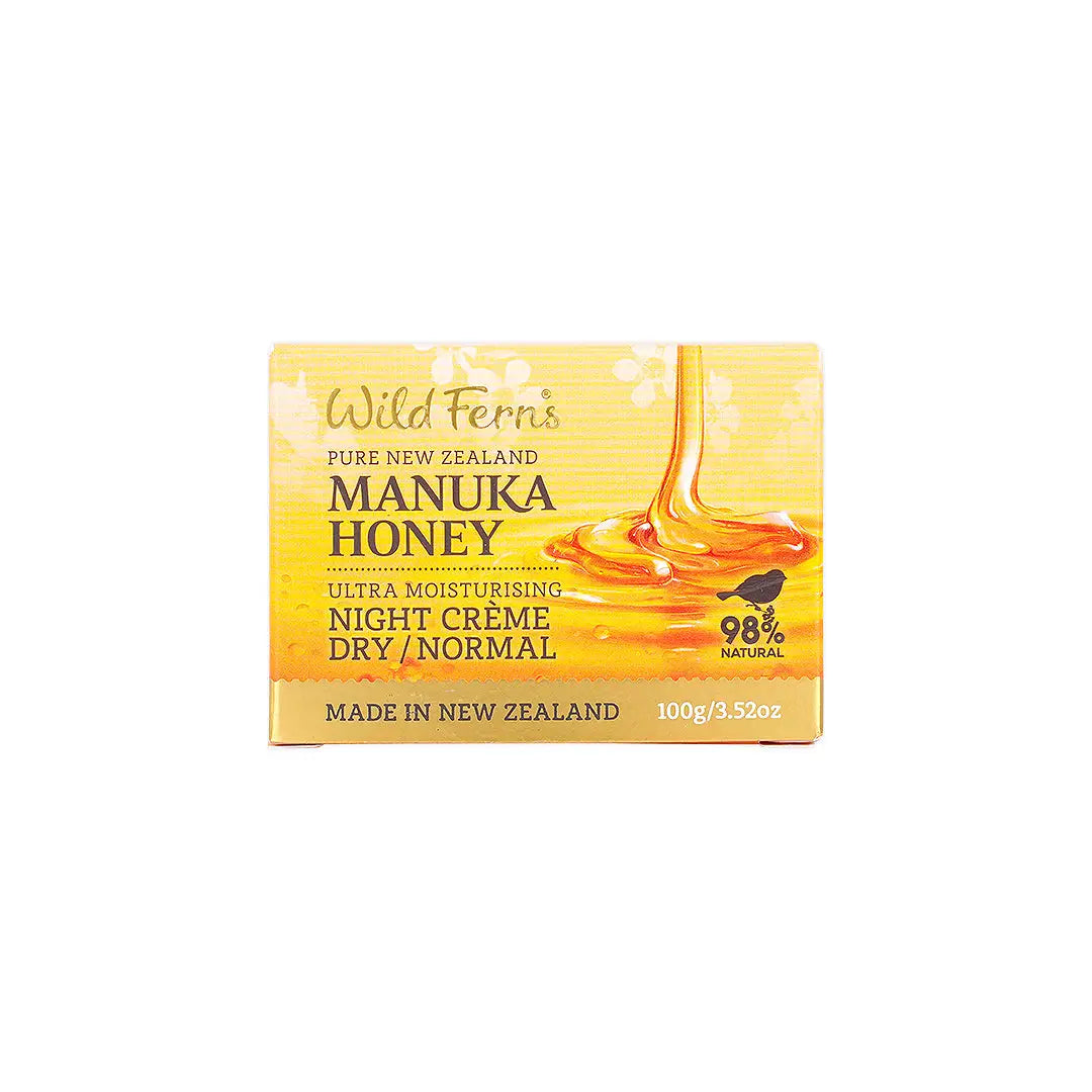 58743-Wild Ferns Manuka Honey Night Cream Dry to Normal 100g 