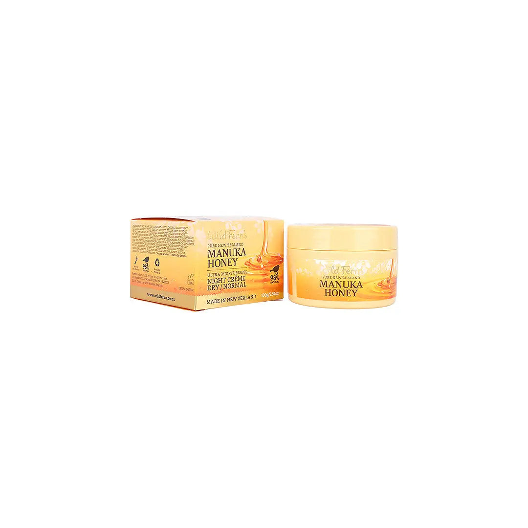 58743-Wild Ferns Manuka Honey Night Cream Dry to Normal 100g +7