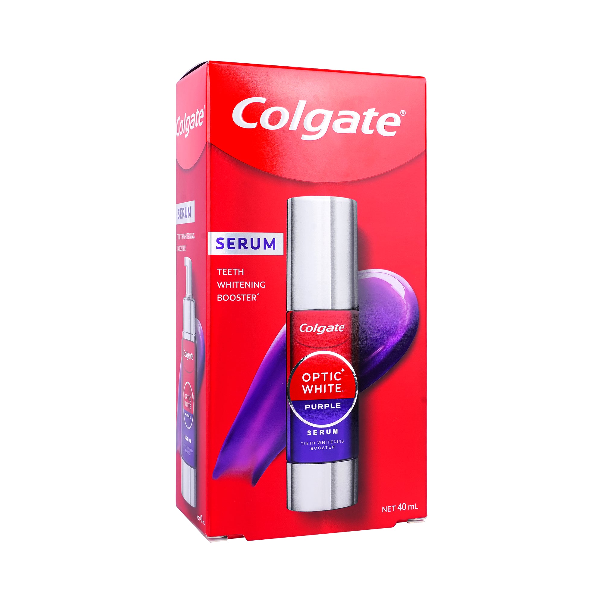 Colgate Optic White Purple Serum 4X3 40ml