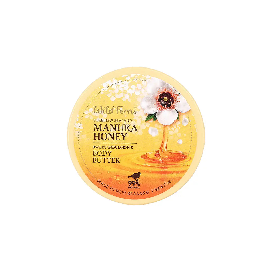 58747-Wild Ferns Manuka Honey Body Butter 175g 