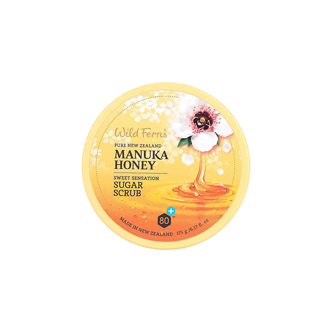 58748-Wild Ferns Manuka Honey Sugar Scrub 175g 