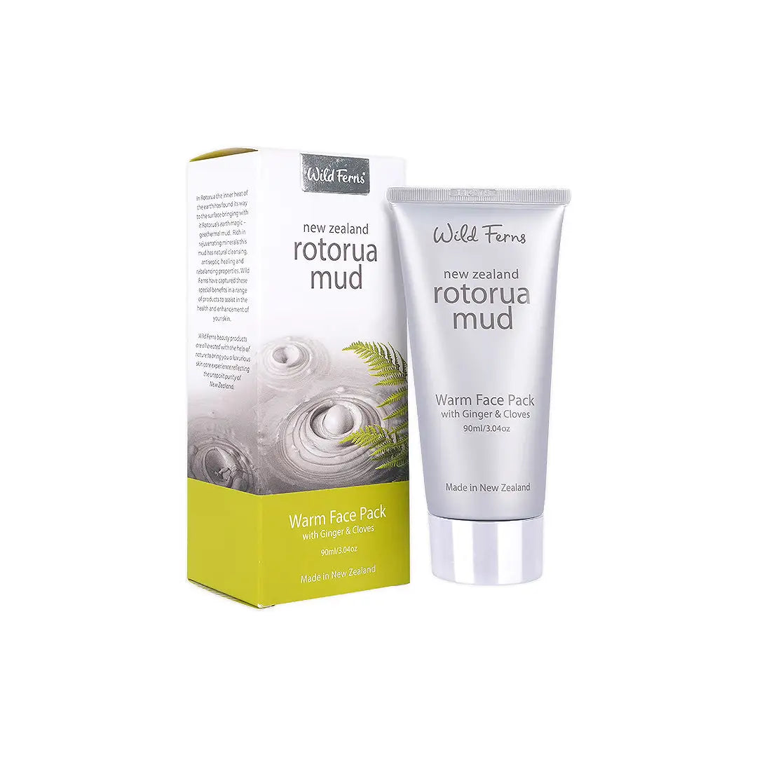 58749-Wild Ferns Rotorua Mud Warm Face Pack 90mL +4