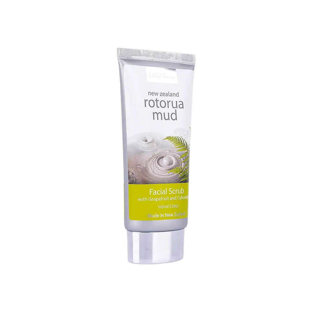 58750-Wild Ferns Rotorua Mud Facial Scrub 100mL +1